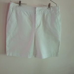 LAUREN RALPH LAUREN Women's White Chino Shorts